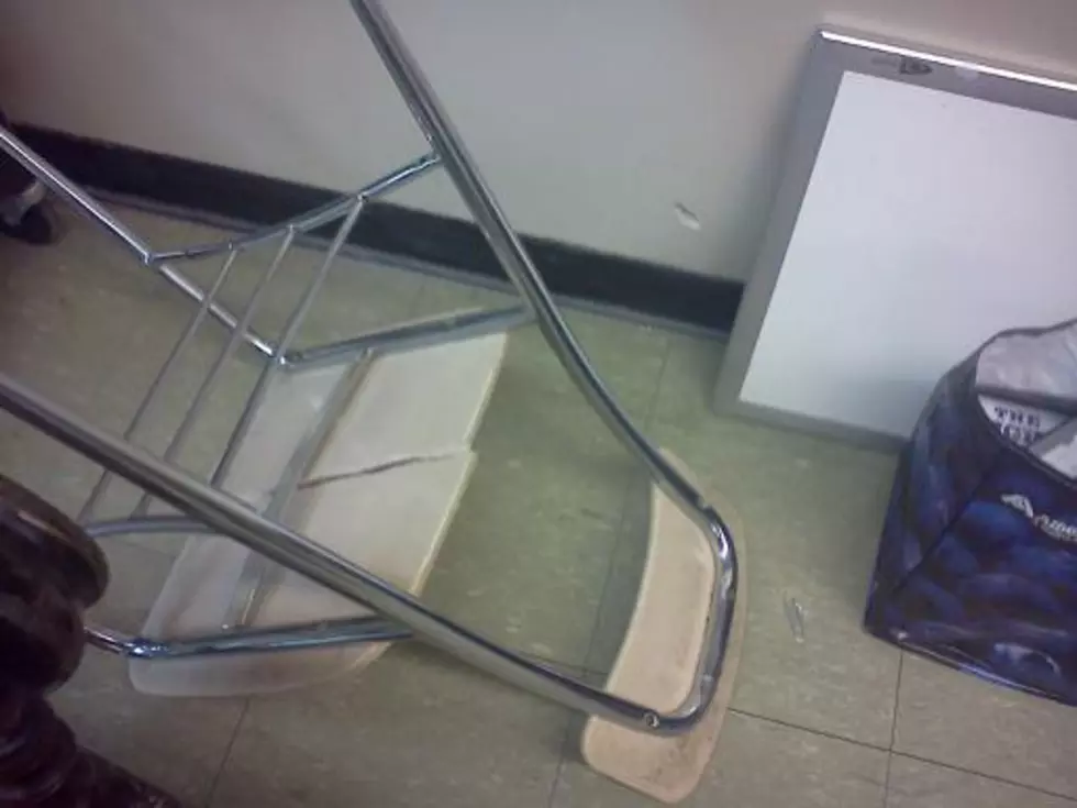 New Bedford High School Student Throws Chair in Classroom [VIDEO]