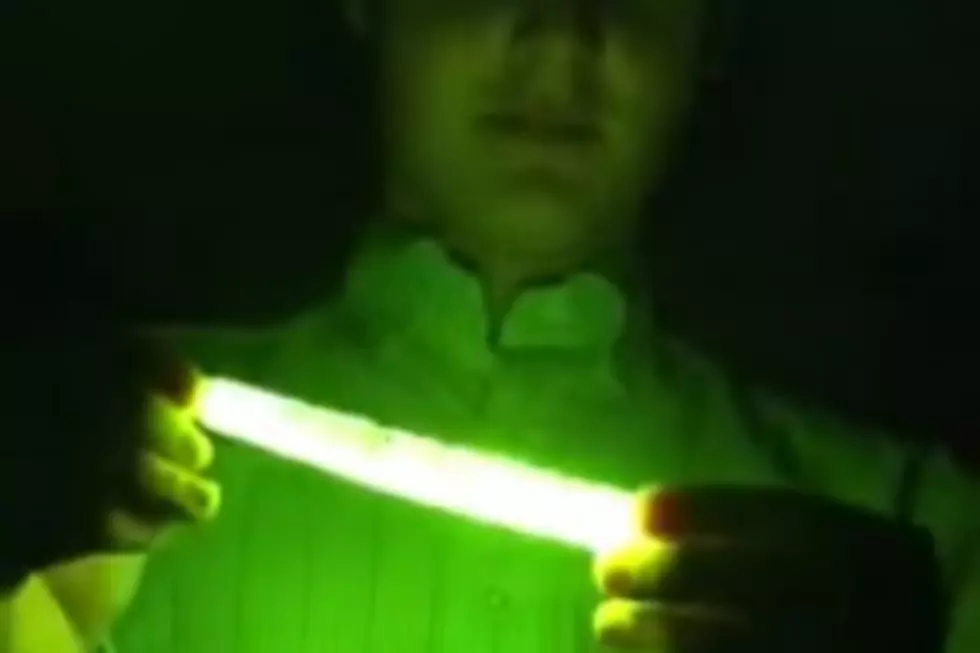 Glow Stick Explodes After Kid Microwaves It [VIDEO]