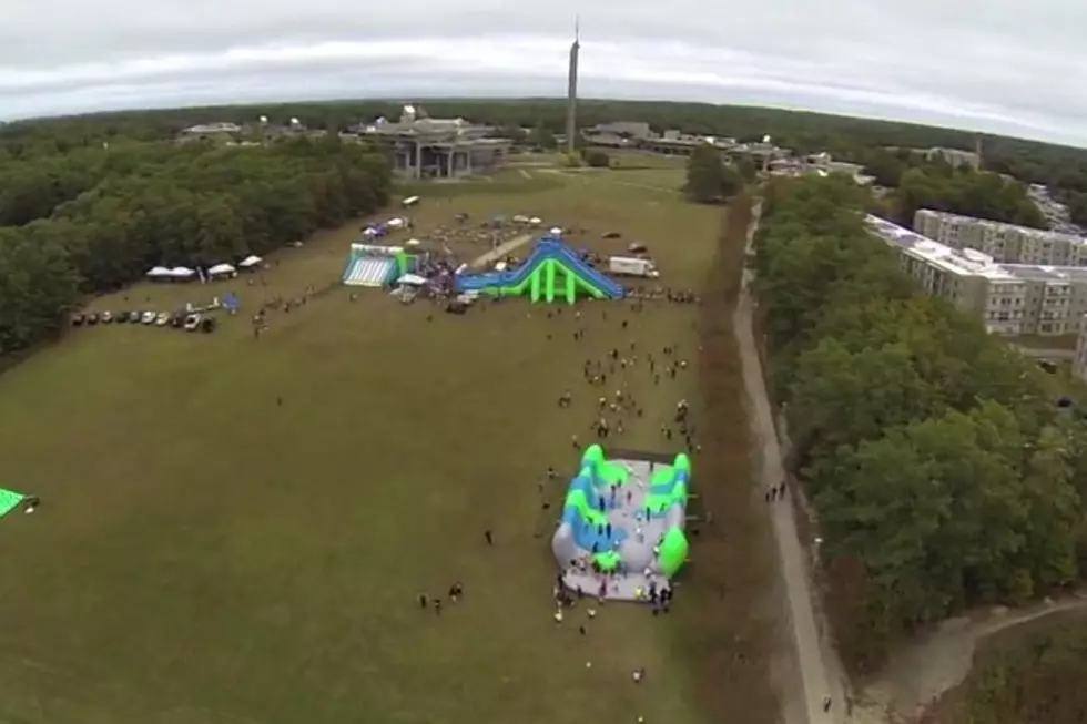 Insane Inflatable 5k Drone Footage [Video]