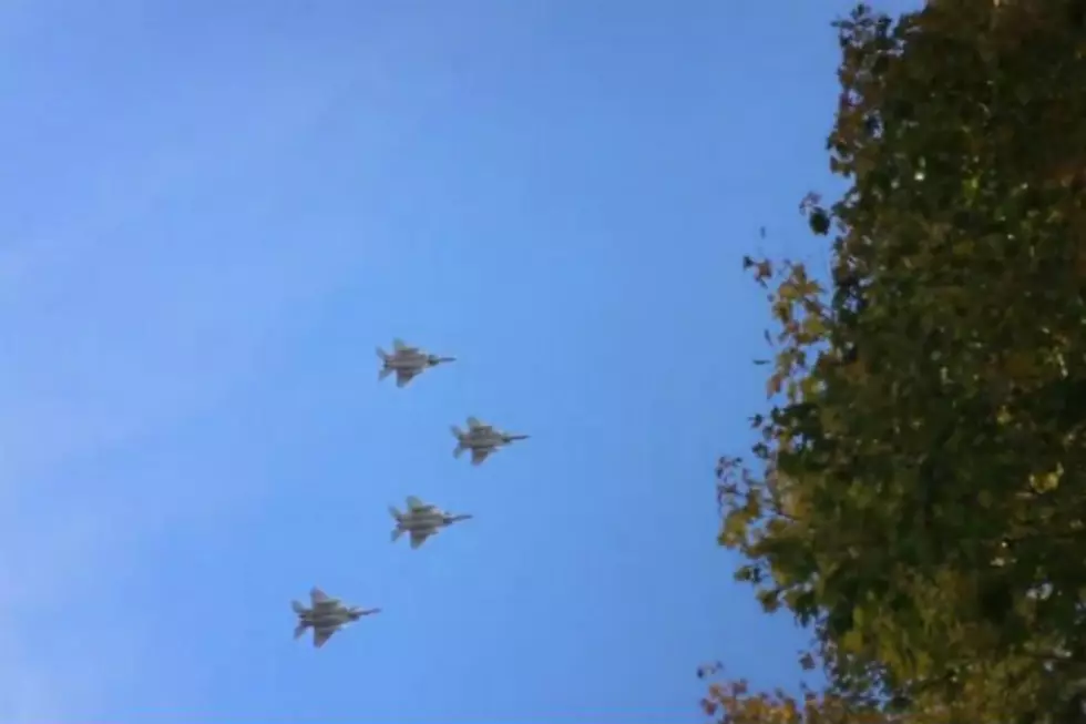 F-15 Fighter Jets Fly Over The Southcoast Area [VIDEO]