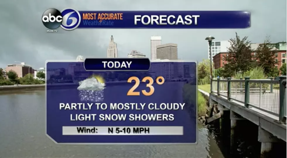 Light Snow Showers Coming Our Way