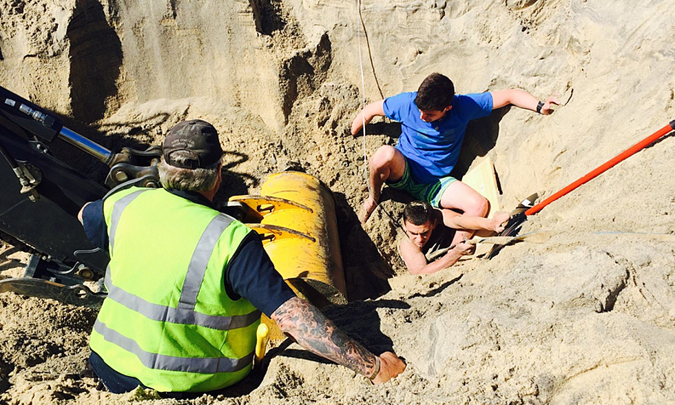 Man Almost Buried Alive At Norton Point Beach [PHOTO]