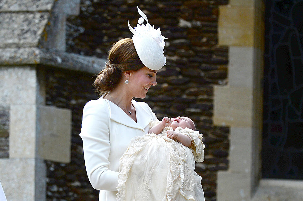 Princess Charlotte Gets Christened At Sandringham