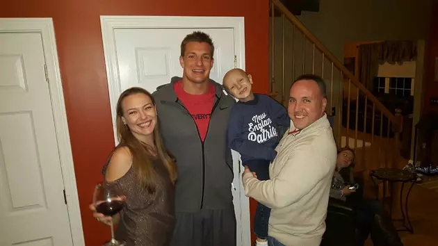 Gronk Visits Boy Named Dorian Who Is  Fighting Cancer