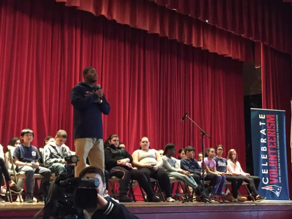 Malcolm Butler Gives Brockton Students A Message About Bullying