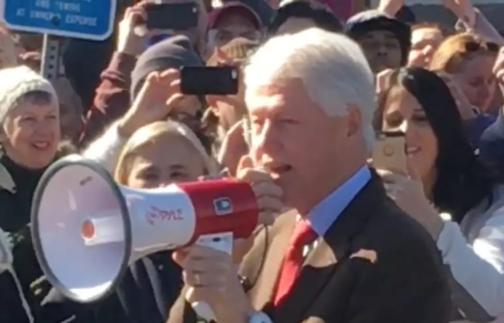 Bill Clinton Visits New Bedford [VIDEO]