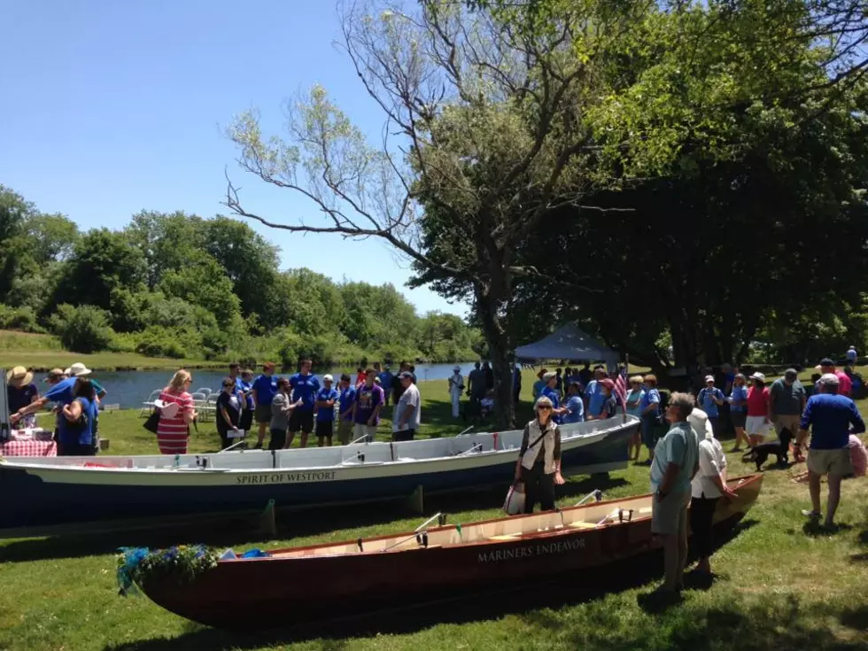 Westport Middle School Launches Boat Built By 8th Graders [VIDEO]