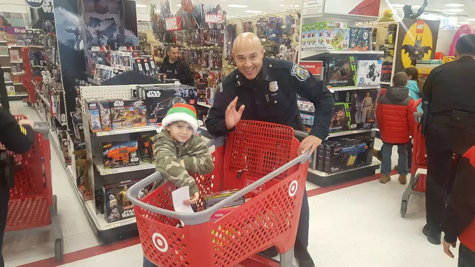 New Bedford Police Department’s Shop With a Cop Target Shopping Spree [PHOTOS]
