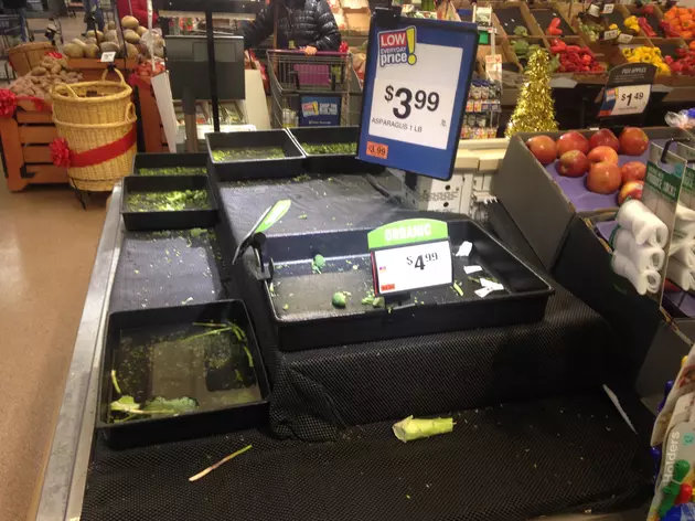 Southcoast Grocery Store Shelves Stripped Bare