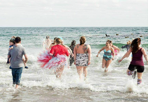 Project Sweet Pees Polar Plunge for Preemies