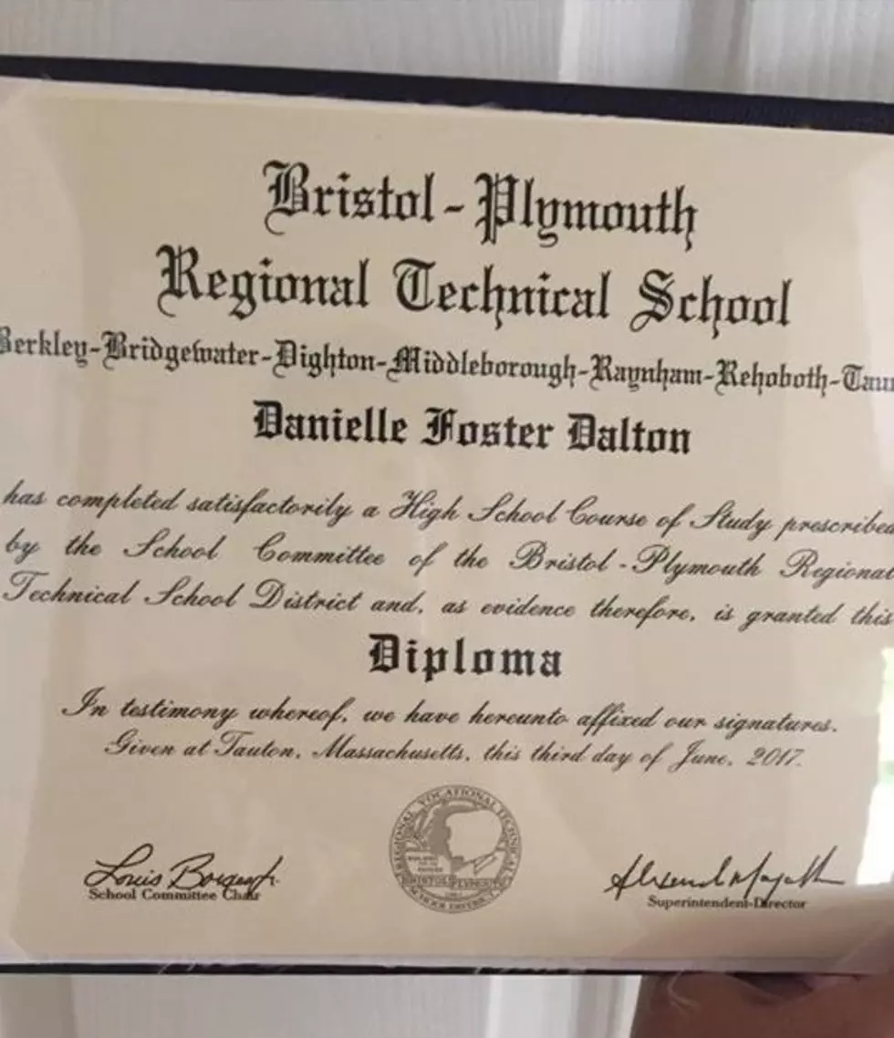 Local Graduate Notices Mistake On Diploma