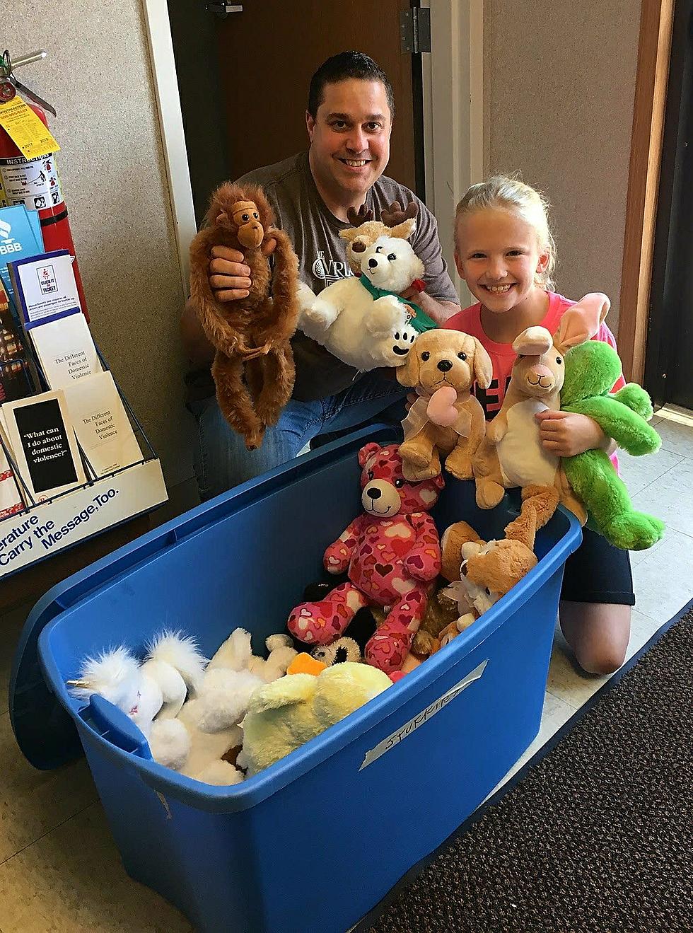 Feel Good Moment: Dartmouth Girl Donates Stuffed Animals to Families in Need