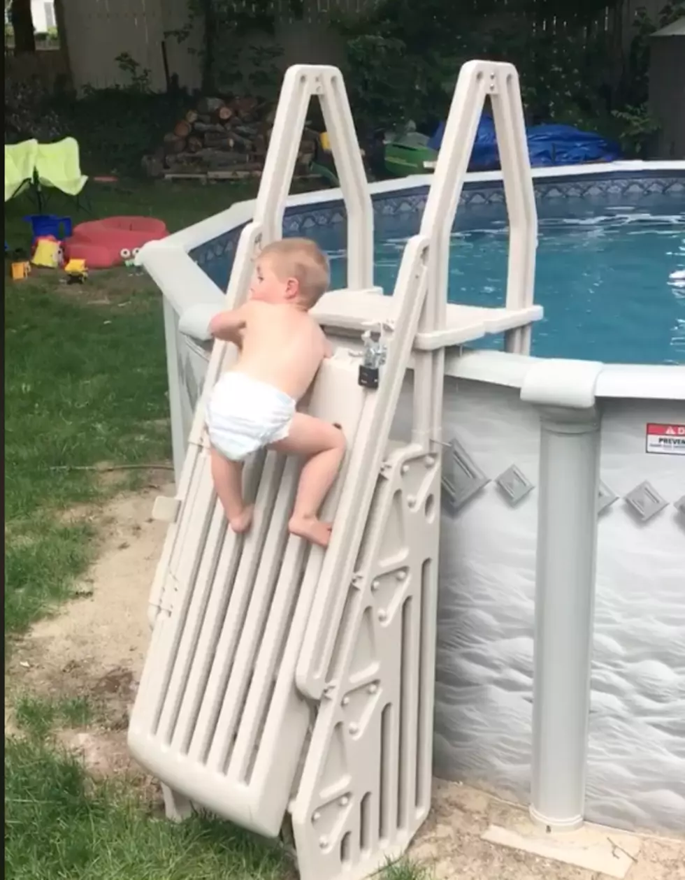 Video Shows Why “Safety” Pool Ladders Still Require Vigilance