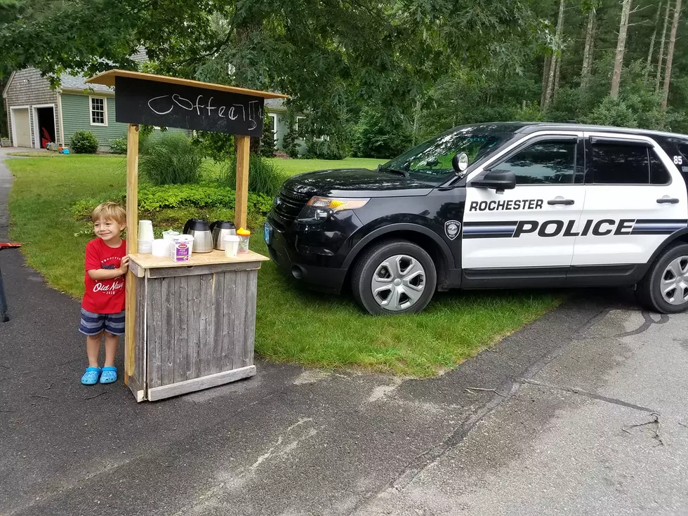 Rochester Boy Sells Coffee and Lemonade in Driveway