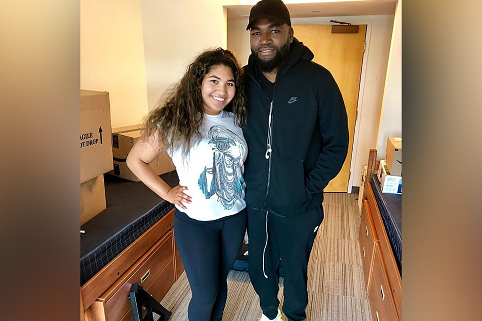 Big Papi Dropped His Daughter off at College Last Weekend