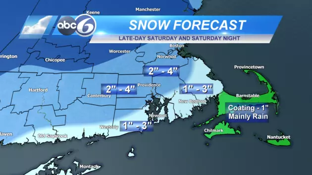 Will the SouthCoast See Snow This Weekend?
