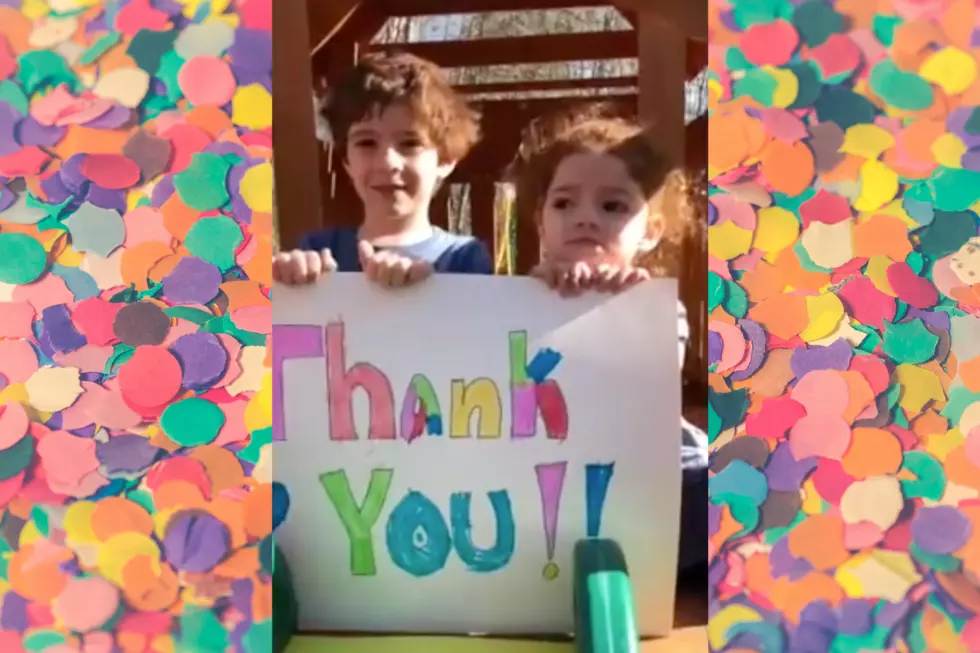 Westport Kindergarteners Thank Healthcare Workers
