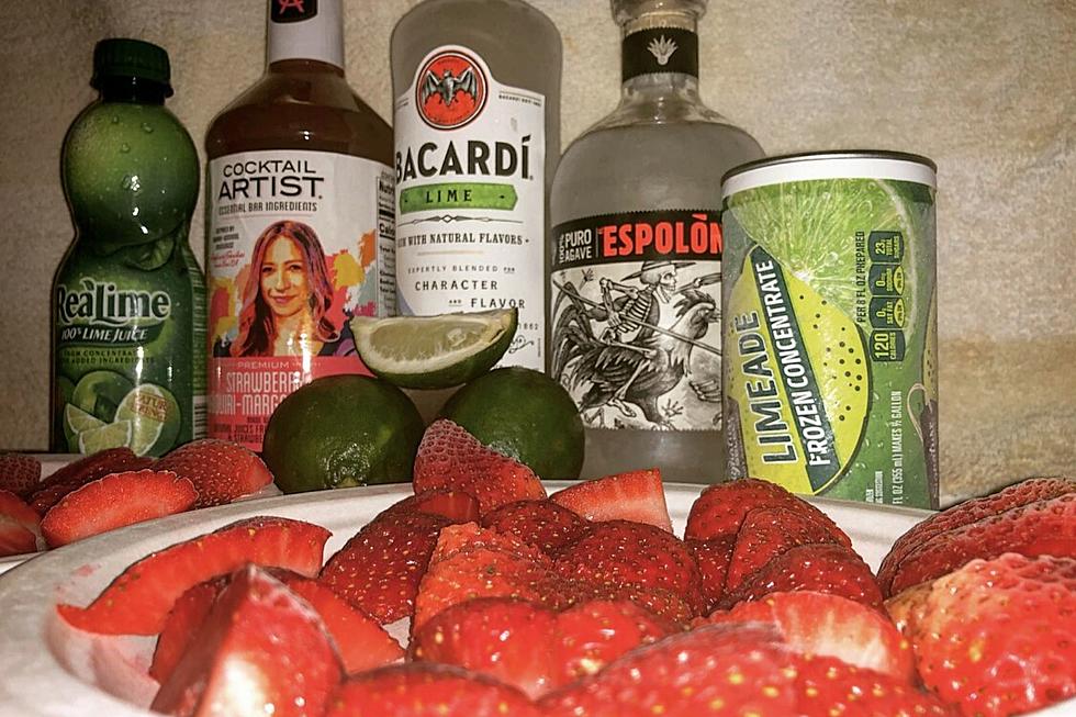 Quarantine Cocktails: Frozen Strawberry-Lime Margaritas [VIDEO]