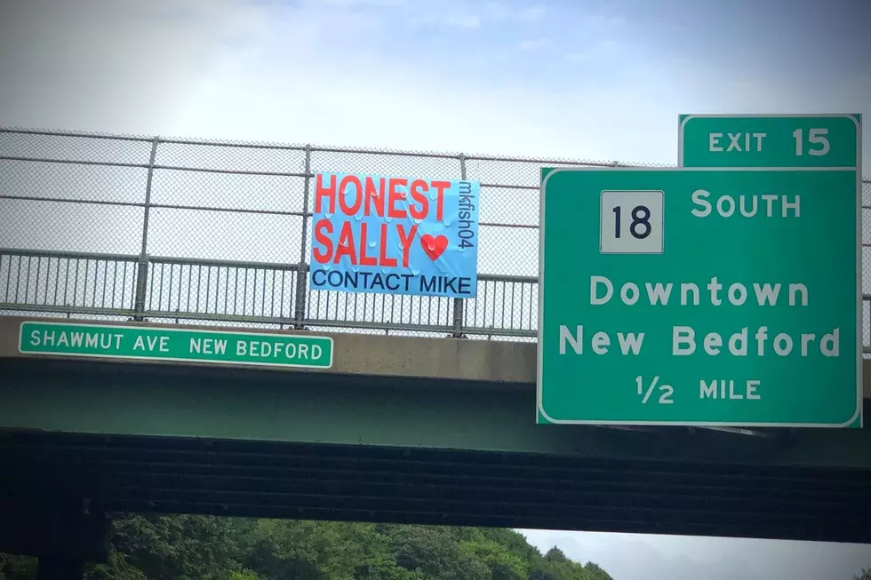 Mysterious 195 'Honest Sally' Sign Leaves the SouthCoast Confused
