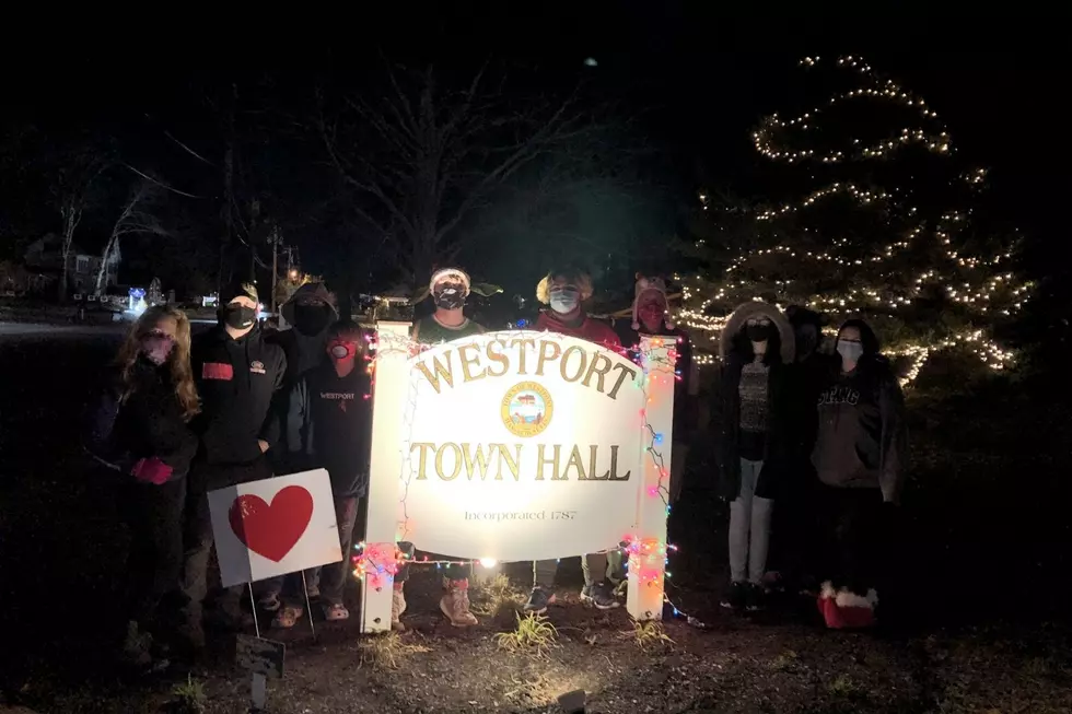 Westport Boy Scouts Light Up Town Hall After Four Years