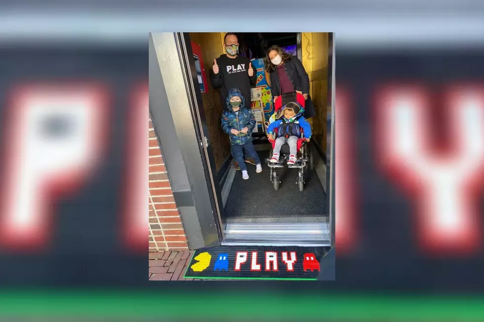 New Bedford's First Wheelchair Accessible LEGO Ramp Installed