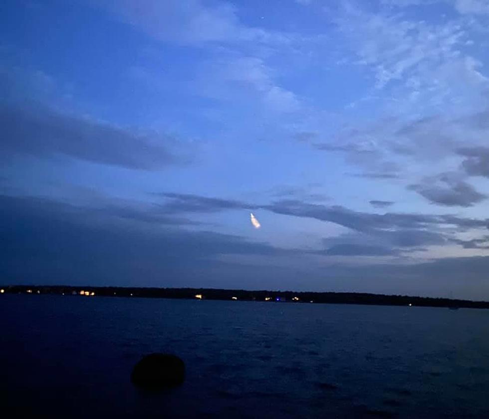 Mattapoisett Woman Captures NASA Rocket Over Ned’s Point