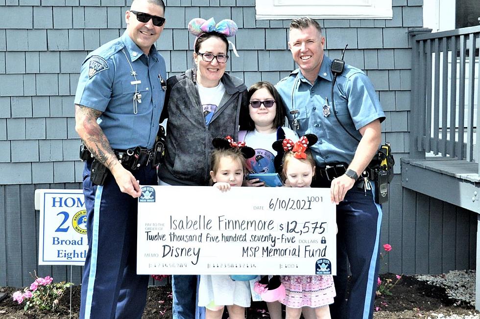 Massachusetts State Police Make Dream Come True for Girl With Brain Tumor
