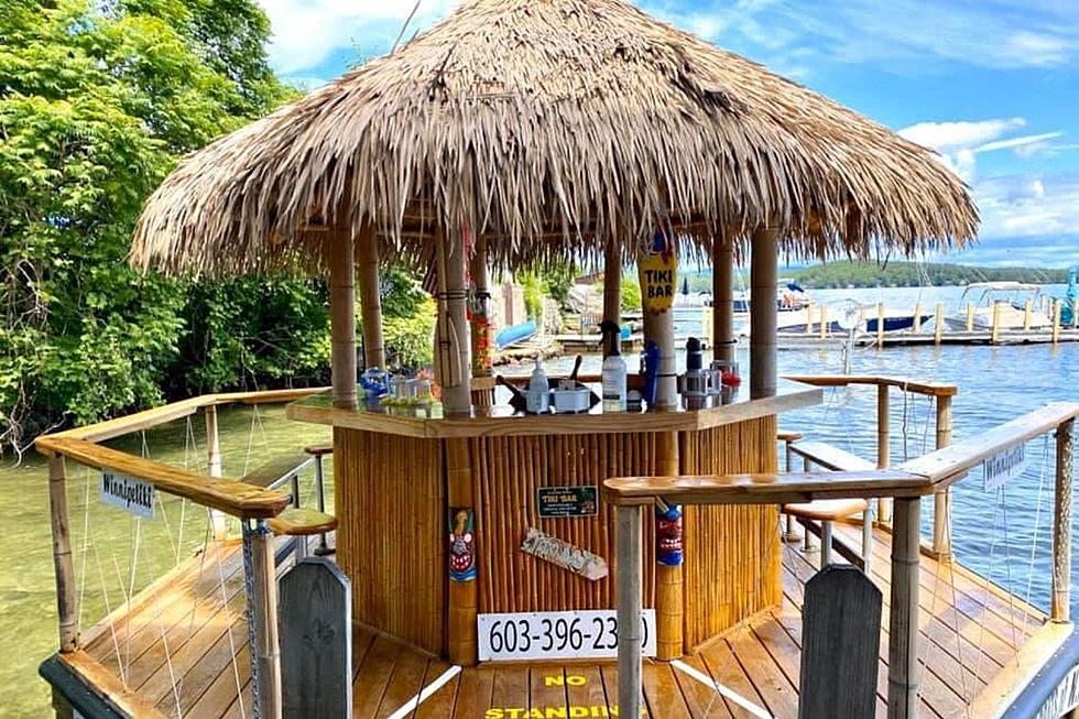 New Hampshire’s Floating Tiki Huts Are a Bucket List Must This Summer