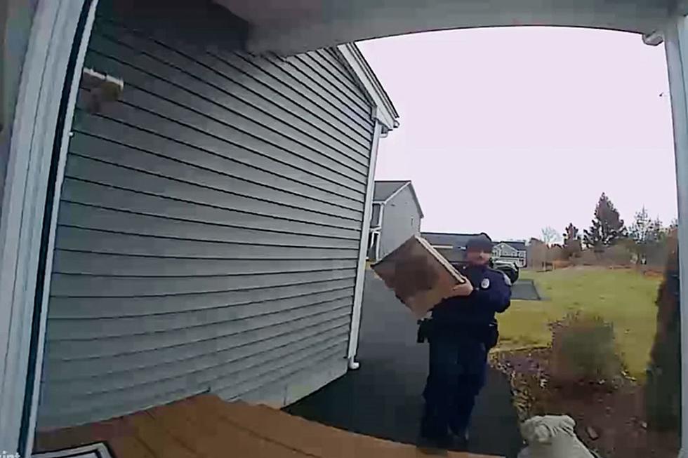 Lakeville Police Make Sure Amazon Holiday Packages Arrive Safely