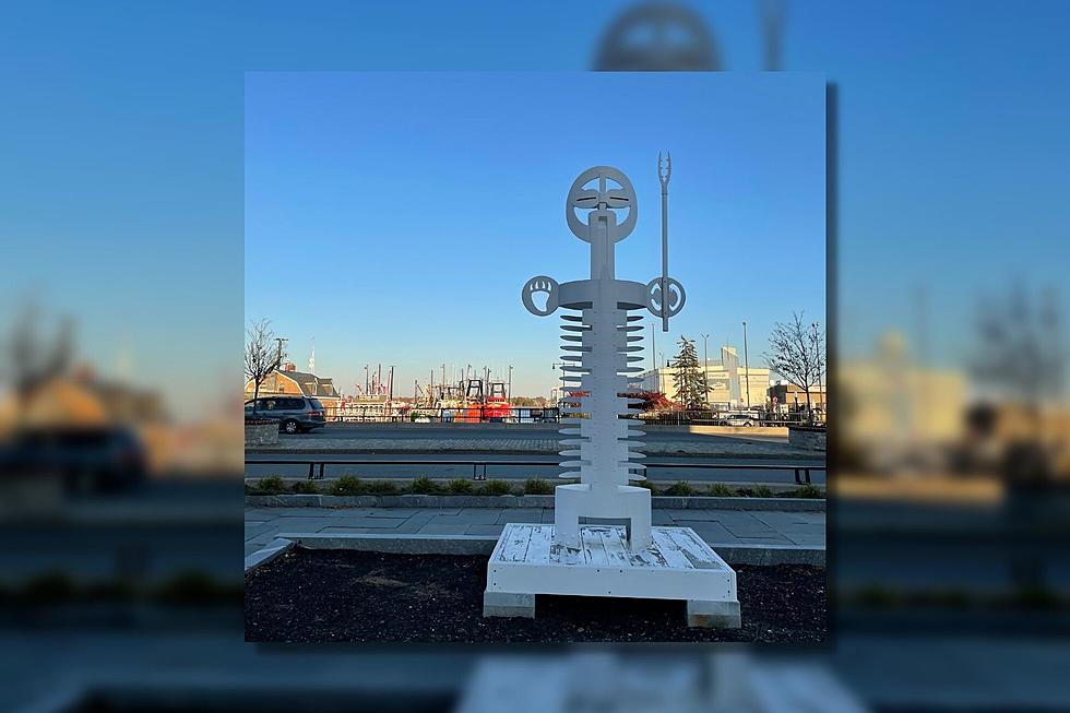 The Rich History Behind This 15-Foot Sculpture in Downtown New Bedford