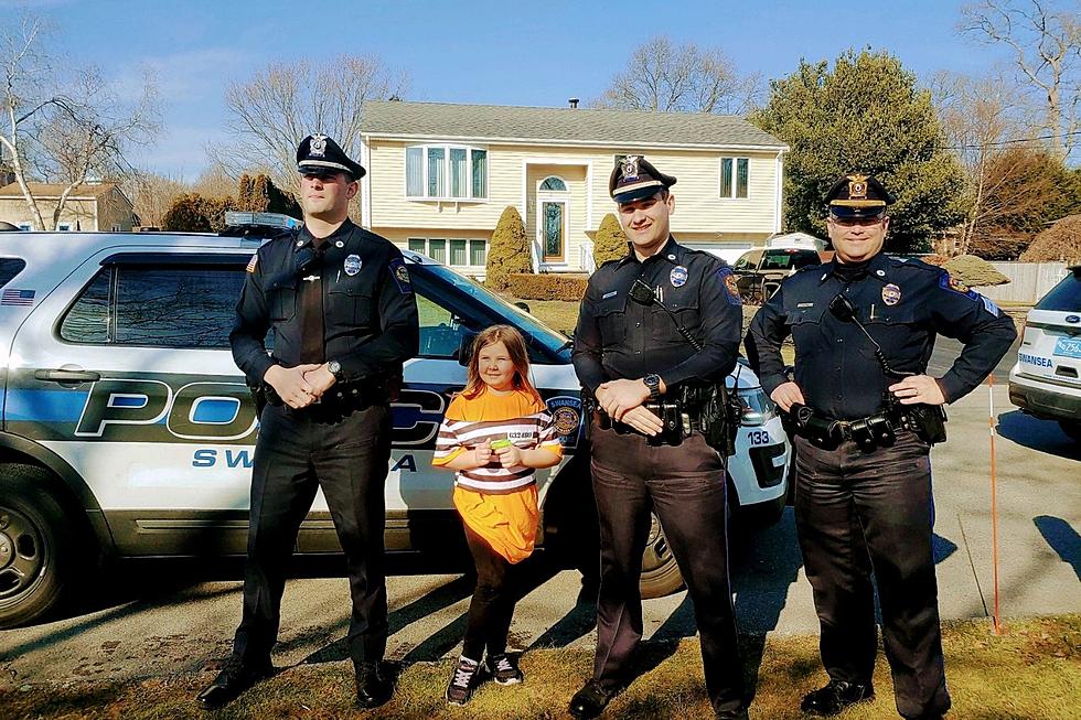 Swansea Girl Celebrates 10th Birthday With Swansea Police Department