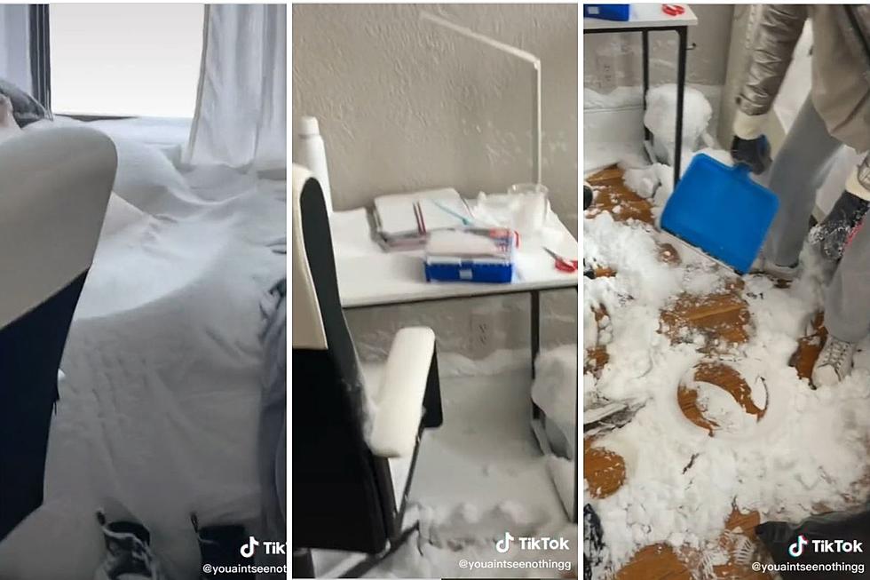 Boston University Student Left Window Open During Major Blizzard