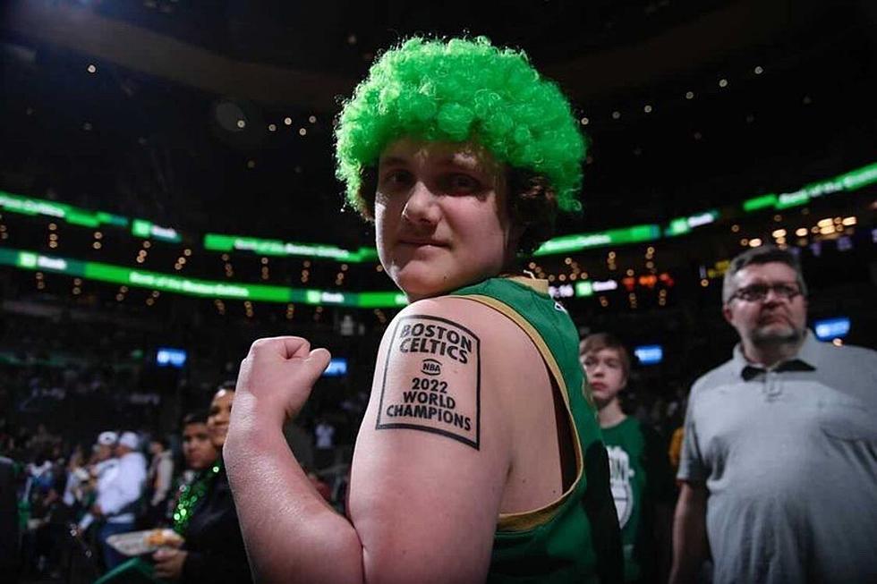 Teen's Tattoo Bets on Celtics Win 