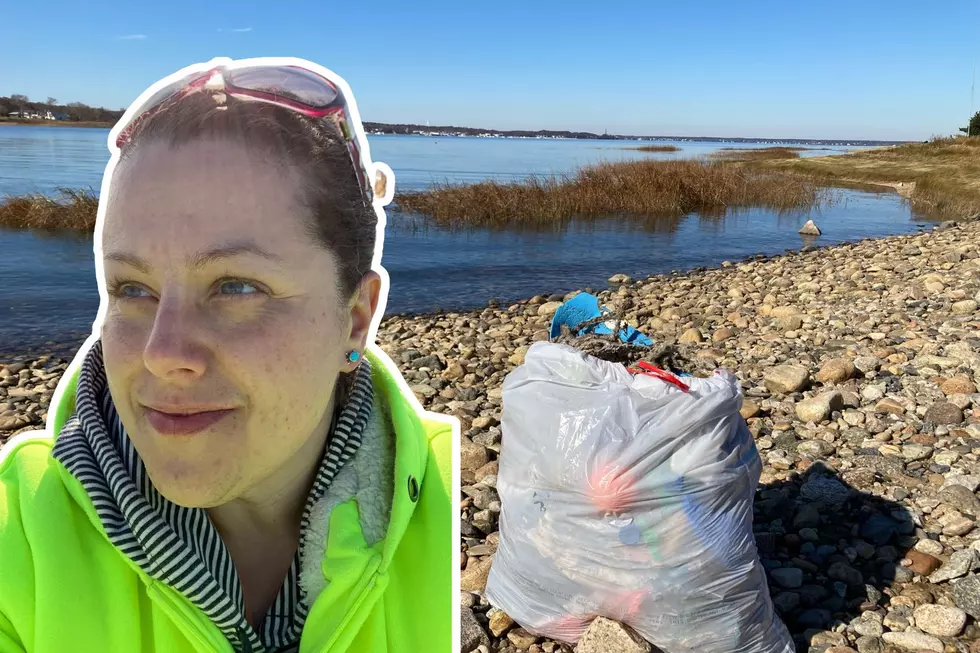 Plymouth ‘Trash Lady’ On a Mission to Keep Local Beaches Clean