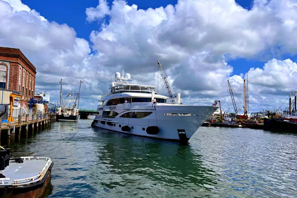 The Inside Scoop on the 140-Foot Luxury Yacht Spotted Fueling Up in New Bedford Harbor