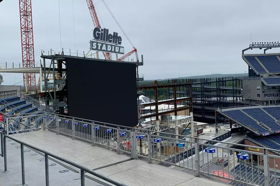 Largest Outdoor Video Board in The Country Being Built at Gillette Stadium