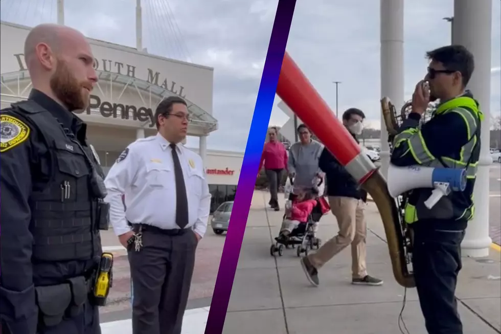 Dartmouth Police Escort Viral Sax Player From Mall