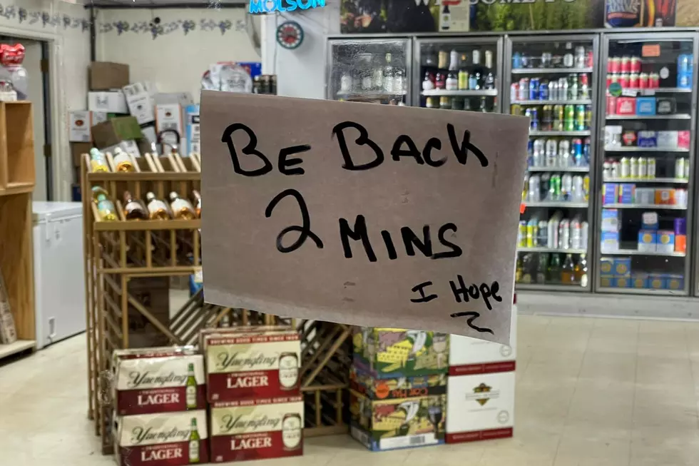 Dartmouth Liquor Store ‘Be Back’ Sign Brings Smiles