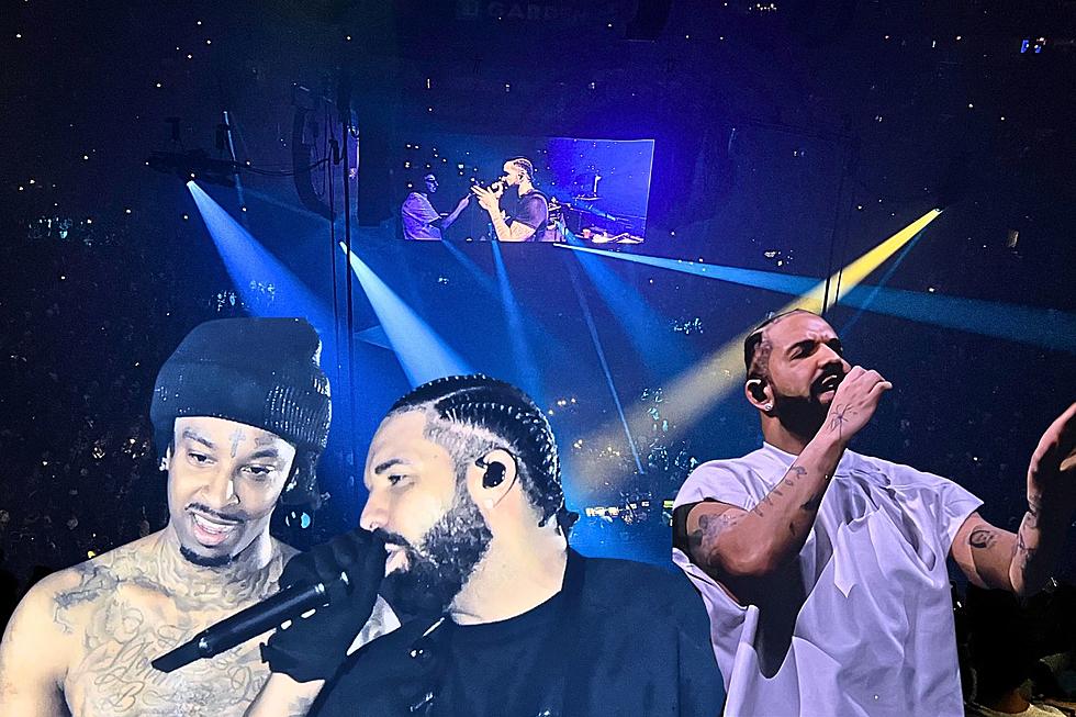 Boston Drake Fan’s Big Bra Steals the Show at TD Garden