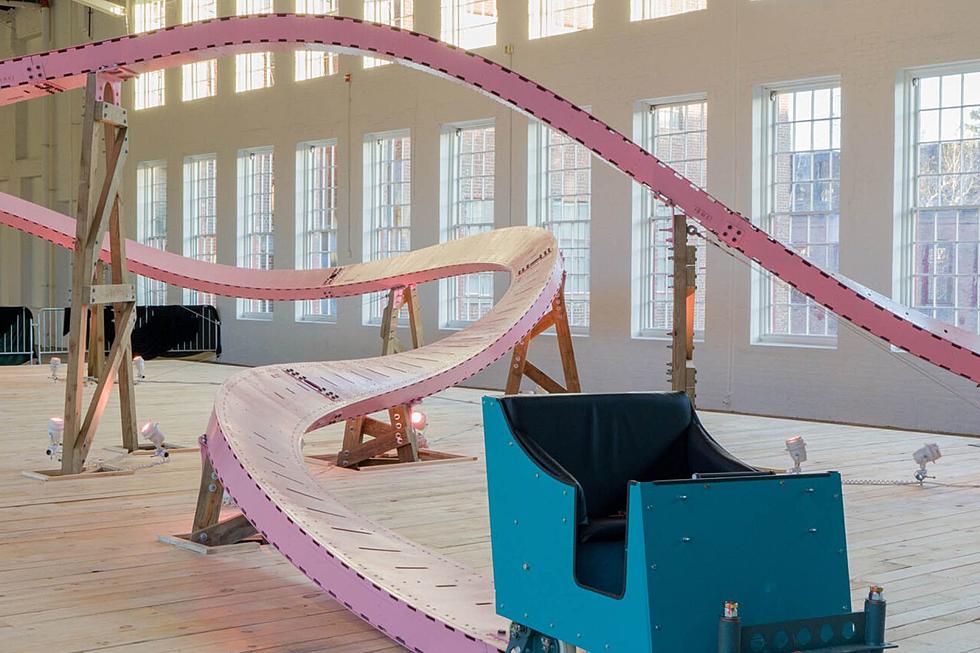 Massachusetts Art Museum Has an Awesome Indoor Rollercoaster You Can Ride