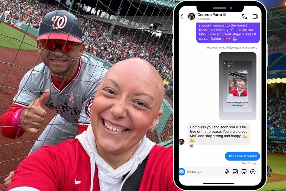 New Bedford Breast Cancer Fighter Gets Inspirational Message From Washington Nationals Coach