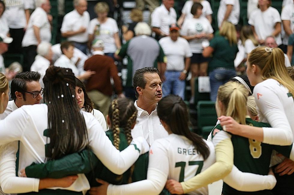 See CSU Volleyball Coach Hilbert be a Goofball in Promotional Video