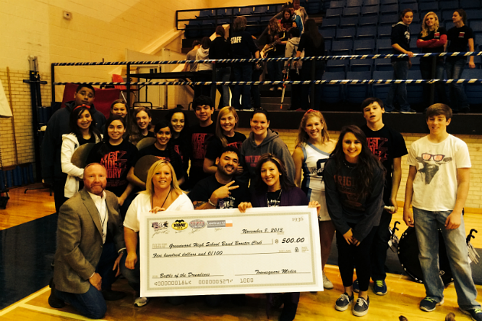 Greenwood High School Wins ‘Drumline’ Contest – Gets $500 Check From Morning Shows at Townsquare Media