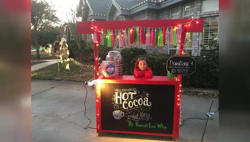 Odessa Girl Raises Over $7000 Selling Hot Cocoa For OPD K-9’s