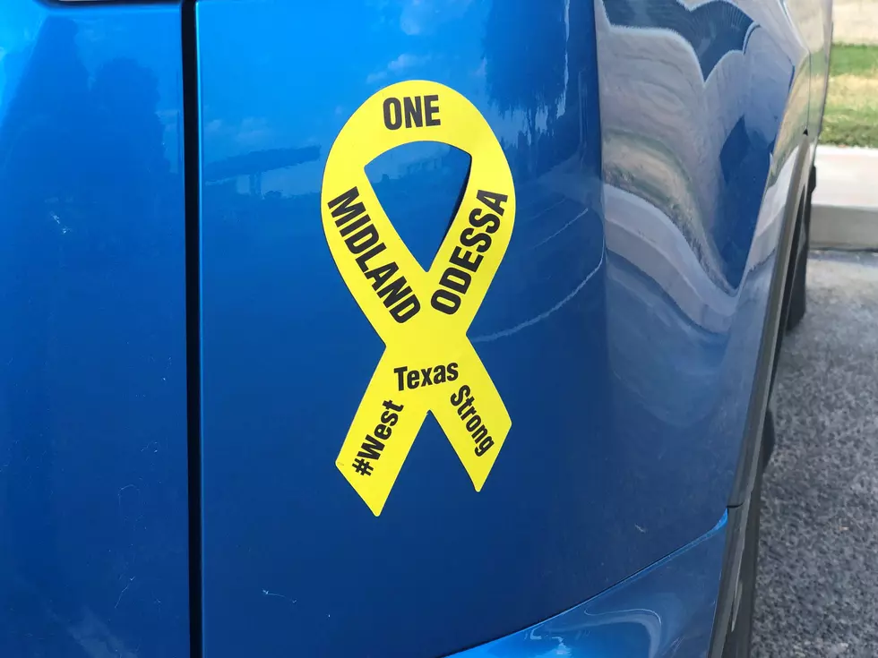 Local Car Dealerships Giving Away Car Magnets in Support of the Shooting Victims