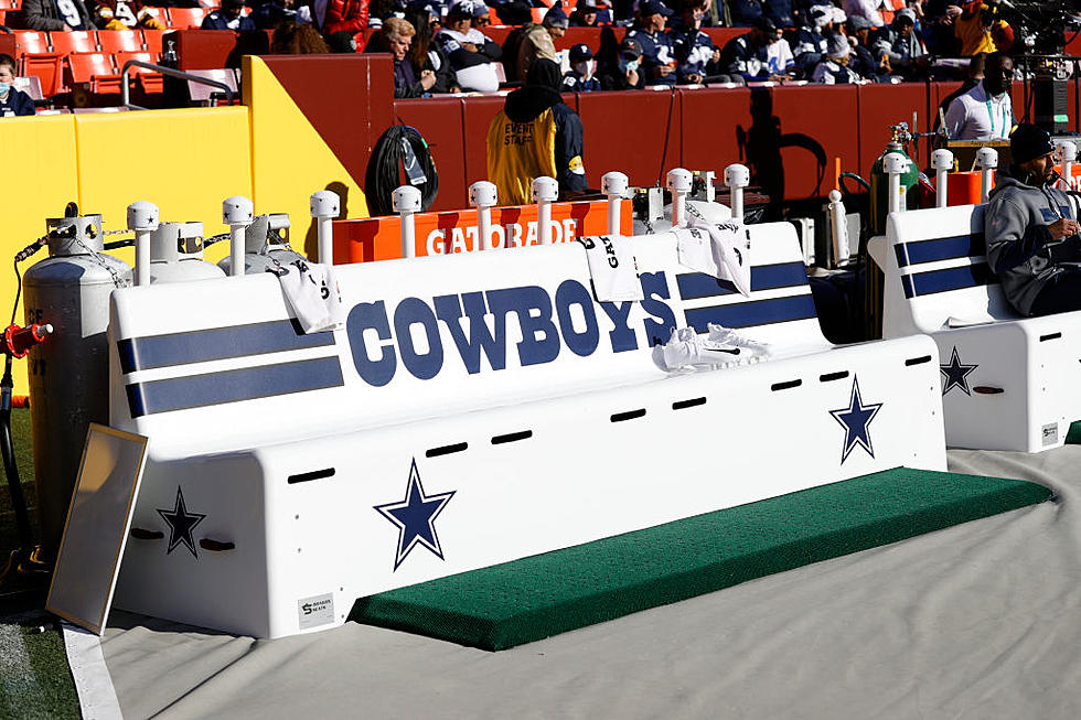Dallas Cowboys Transport Their Sideline Benches To Rivalry Game at Washington