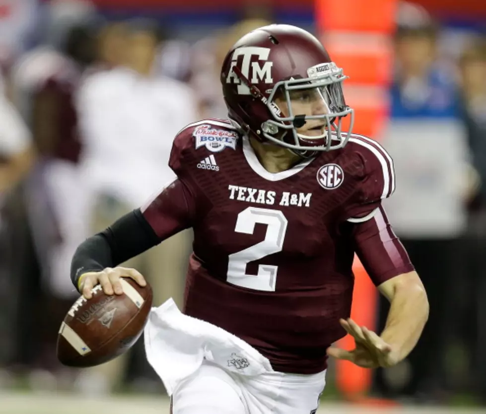 Johnny Manziel Leaves Aggieland In Style