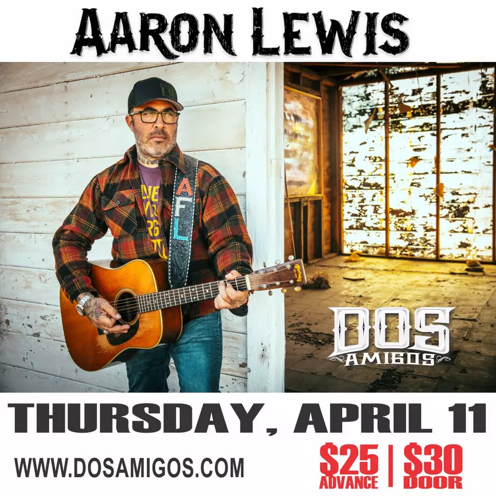 Aaron Lewis Announces Show At Dos Amigos