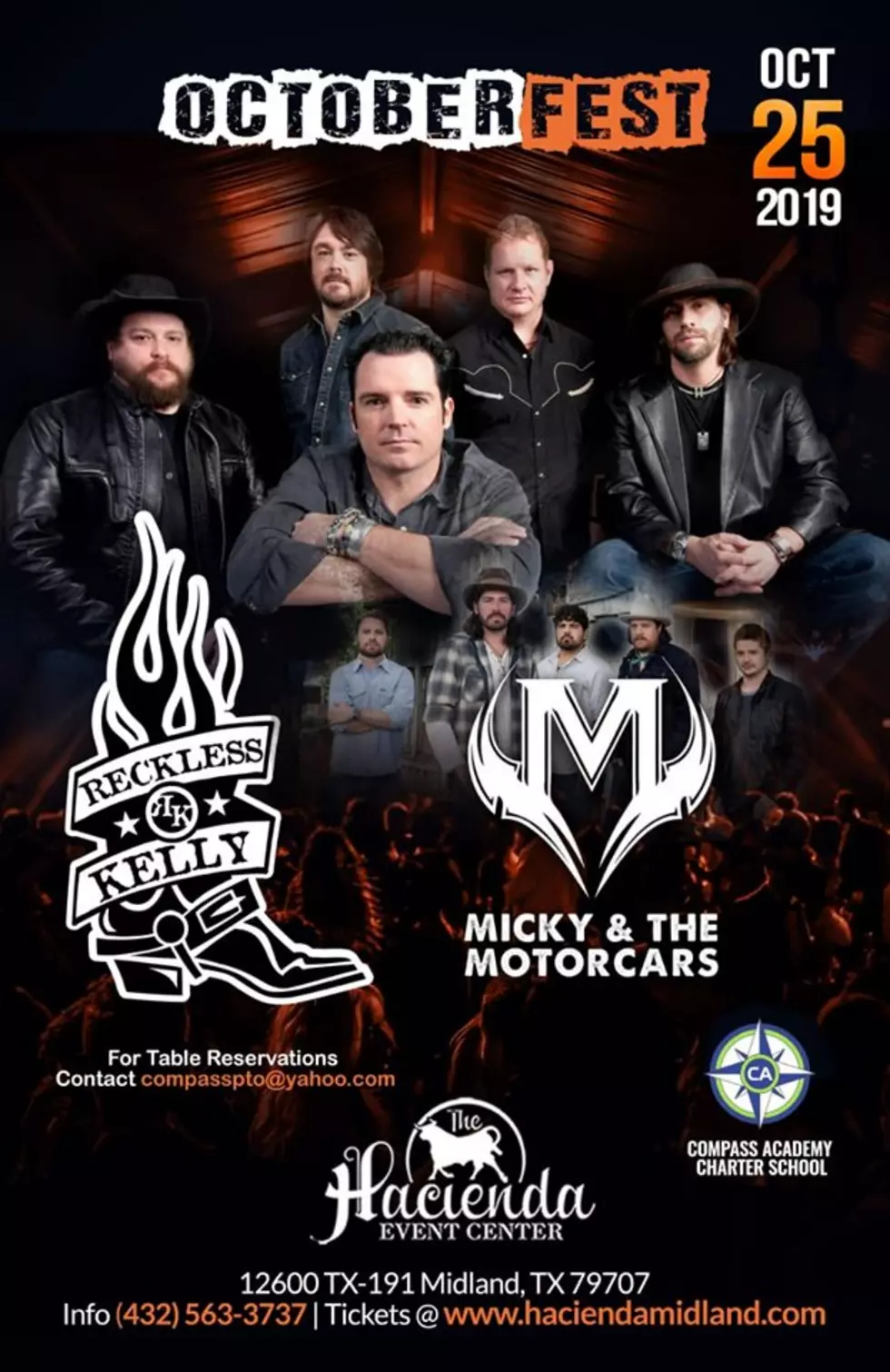 Don’t Miss Reckless Kelly And Mickey And The Motor Cars This Friday