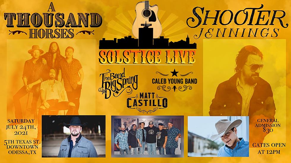 Solstice Live Is This Saturday Downtown Odessa